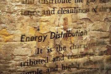 Energy distribution