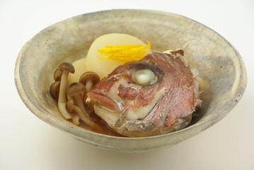鯛の兜煮