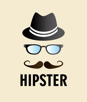 Hipster design,vector illustration.