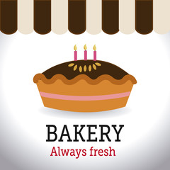 Bakery design, vector illustration.