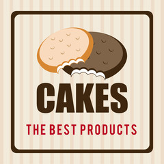 Bakery design, vector illustration.