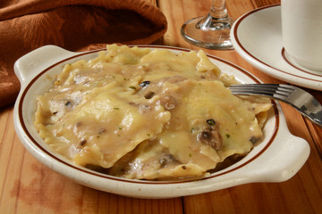 Mushroom Ravioli