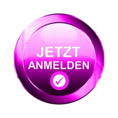 Jetzt Anmelden - Button lila