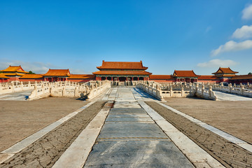Taihemen Gate Of Supreme Harmony Imperial Palace Forbidden City