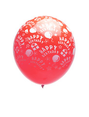 red balloon isolated