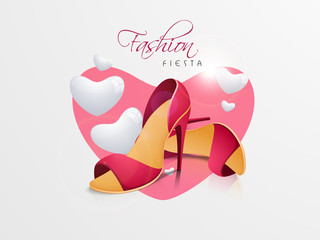 Pink high heel sandals for women.