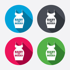 Pregnant woman dress sign icon. Maternity symbol