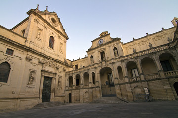 Fototapeta na wymiar Duomo di Lecce