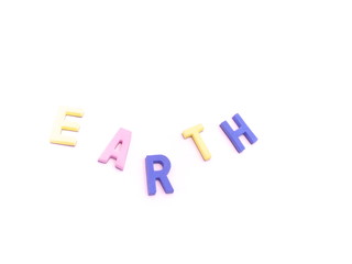 アース・地球・アルファベット