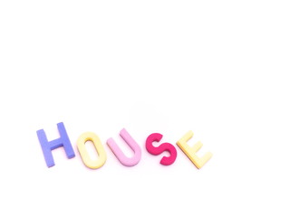 家・ＨＯＵＳＥ・アルファベット
