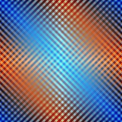 Fototapeta premium Diagonal plaid with transparency effect.