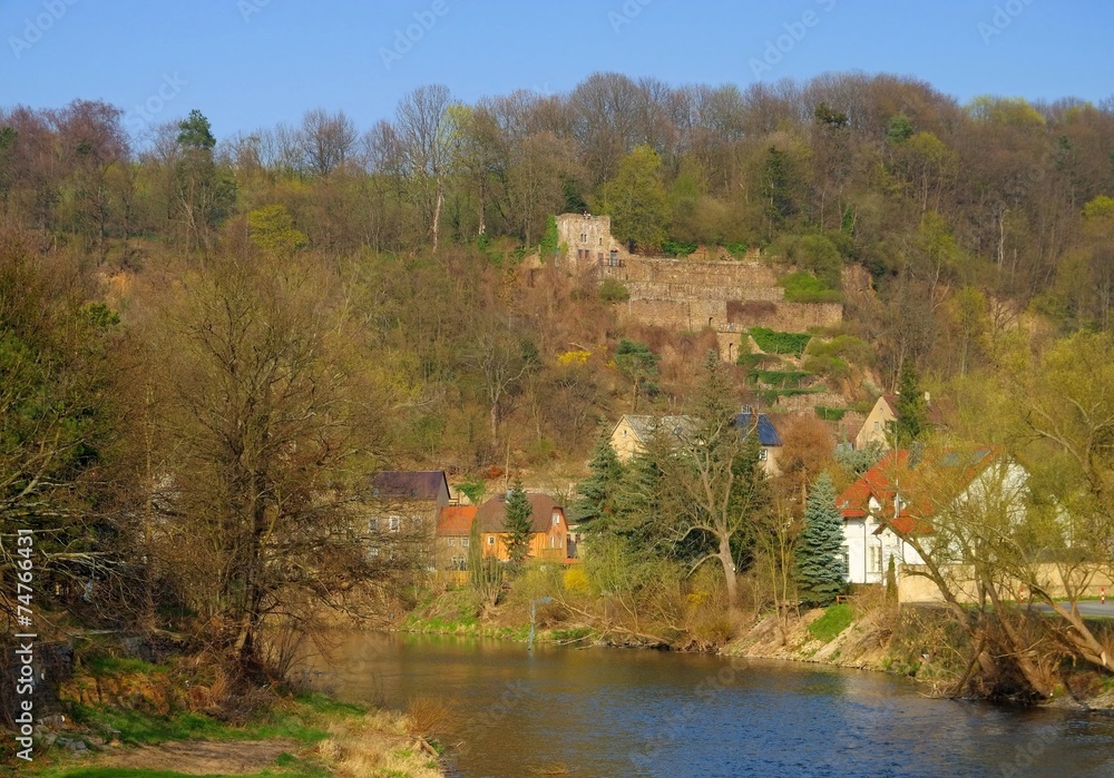 Sticker Colditz Hainbergruine - Colditz Hainbergruin 01