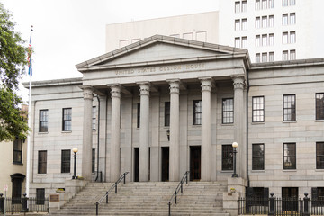 Columns and Steps on Customs House