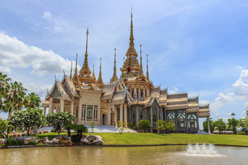 This is beautiful temple in Nakhon Ratchasima Thailand