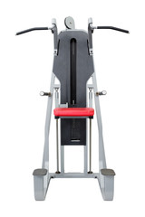 Fototapeta premium gym apparatus isolated under the white background