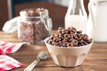 chocolate cereal rings