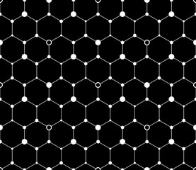 seamless pattern hexagon