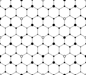 seamless pattern hexagon