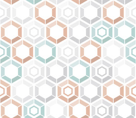 seamless pattern hexagon