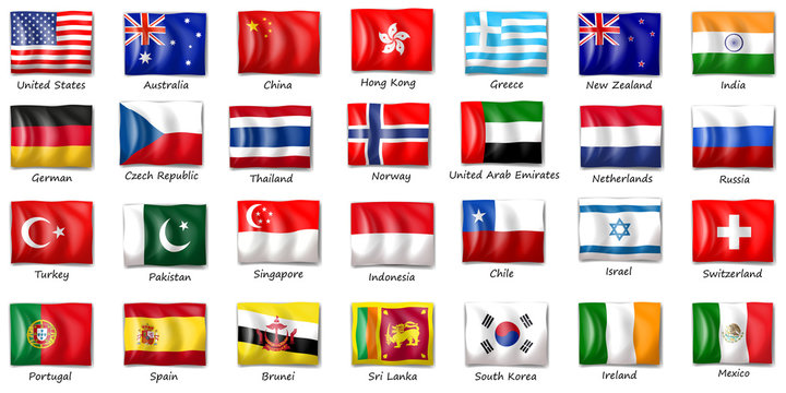 Internatinal flags