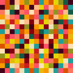 Fototapety  kolorowe kwadraty tło, ilustracja