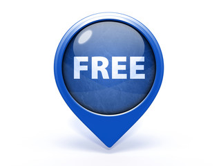 free pointer icon on white background