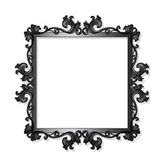 carved vintage frame for picture or photo