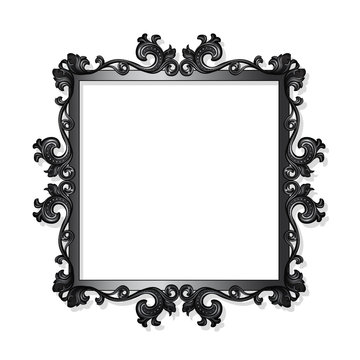carved vintage frame for picture or photo