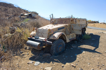 Army truck of yom kippur war