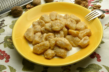 Gnocchi di zucca Italian cuisine Food Expo Milano 2015