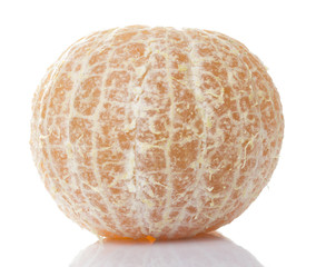 Peel Fiber Orange in White background