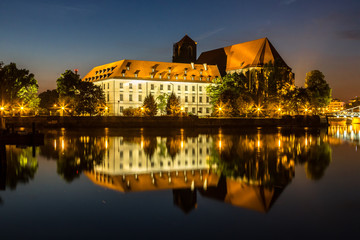 Wroclaw at night