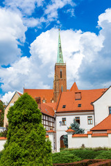 Obraz premium Cathedral St. John in Wroclaw