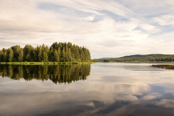Fototapeta premium Swedish Lakeside