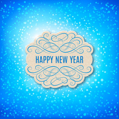 Vector Happy New Year background