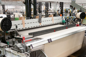 Textile industry - Weaving and warping