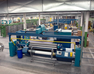 Textile industry - Weaving and warping