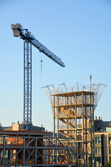 edificio en obras