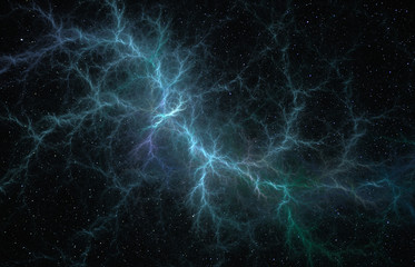 Space nebula.
