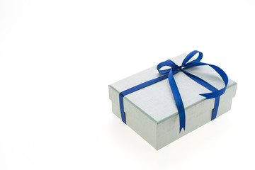 Silver gift box