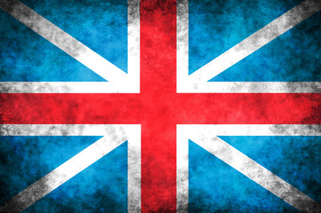 Fototapeta premium grunge flag of England