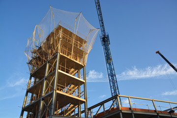 edificio en construccion