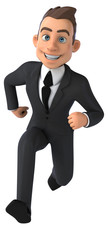 Obraz premium Fun businessman