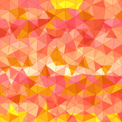 Abstract background of different color triangles