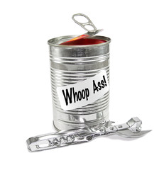 Opening a can of Whoop Ass