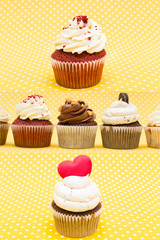 Collage cupcakes