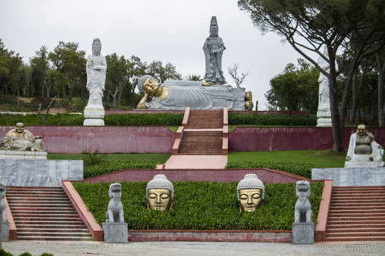  Buddha Eden Park, Located In Bombarral, Portugal.