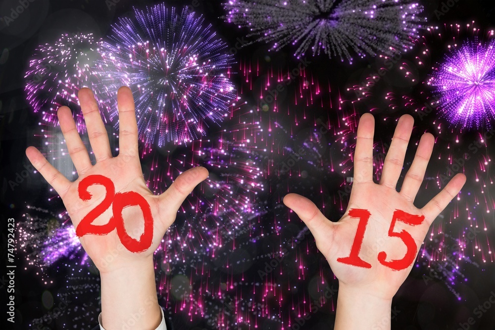 Poster composite image of hands