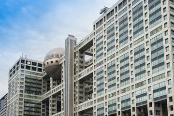 TOKYO, JAPAN - November 5: Fuji TV Headquarter on November 5, 20