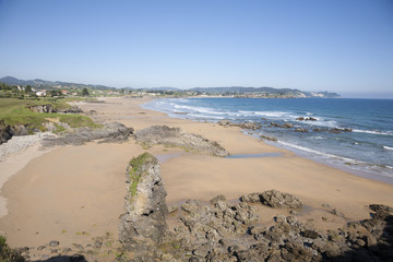 Viso beach in Asturias